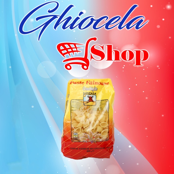 Paste Făinoase Conchiglie BANEASA 400G