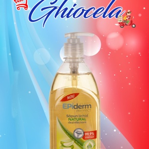 Epiderm Protect Sapun Lichid Natural Dezinfectant 400ml