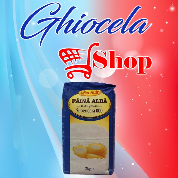 Făină de grâu albă superioară BOROMIR 2KG