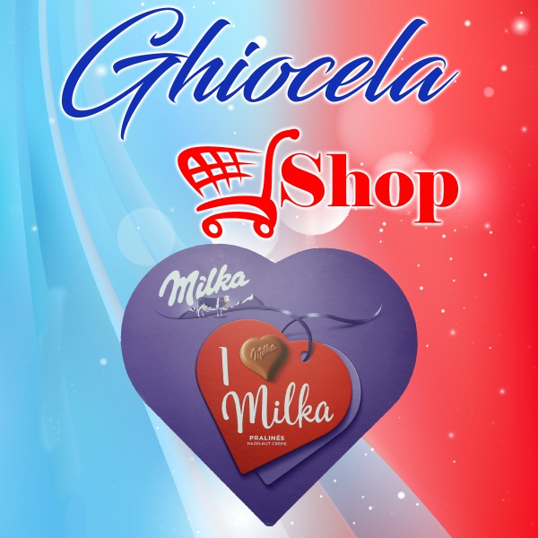 Cutie Bomboane Milka- 165g- 30 Praline cu cremă de alune