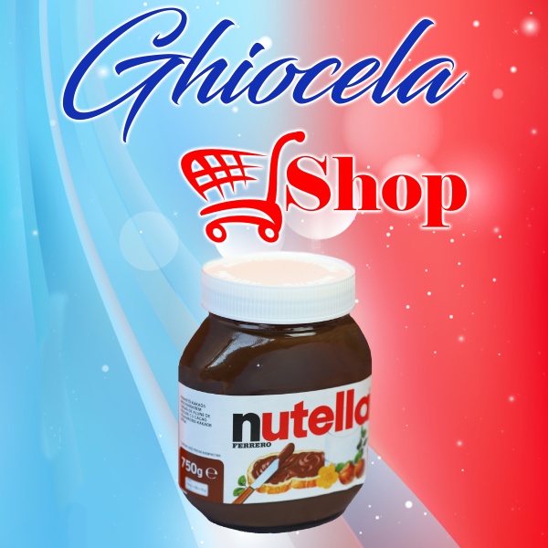 Borcan Nutella- 750g- Cremă de Alune de Pădure cu Cacao
