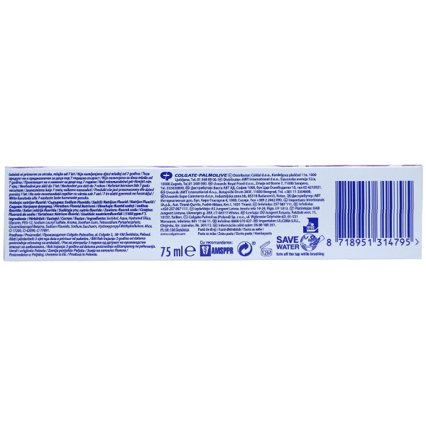 Pastă de dinți- 75ml- Colgate MaxWhite Sparkle Diamonds - imagine 2