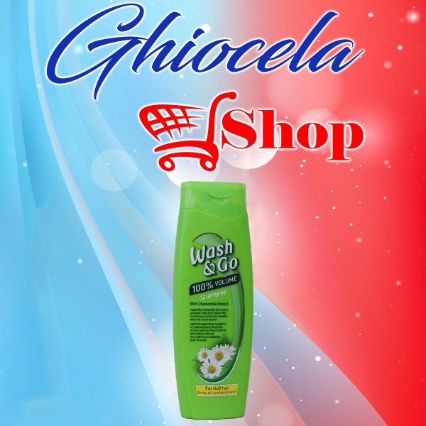 Șampon- 400ml- Wash & Go pentru păr lipsit de strălucire