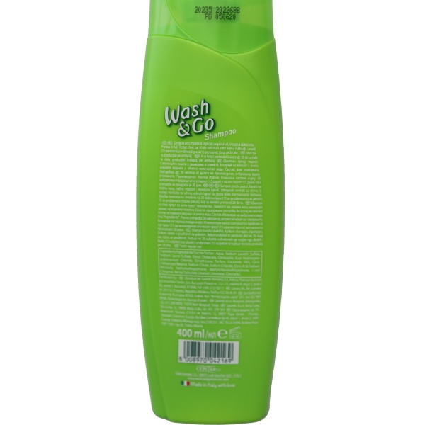 Șampon- 400ml- Wash & Go pentru păr cu mătreață - imagine 2