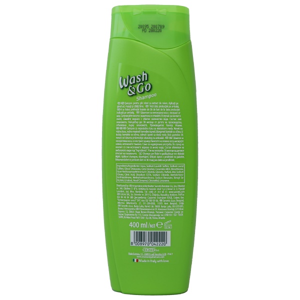 Șampon- 400ml- Wash & Go pentru păr rebel - imagine 2