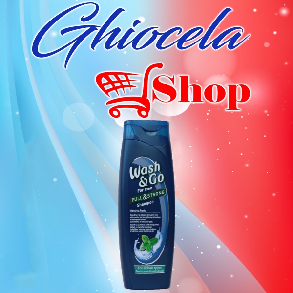Șampon- 400ml- Wash & Go pentru toate tipurile de păr