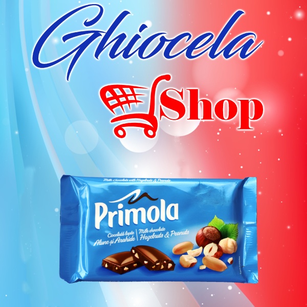 Ciocolată Primola- 80g- Alune și arahide