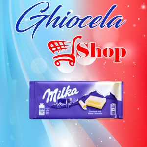 Ciocolată Milka- 80g- White Chocolate (Ciocolată albă)