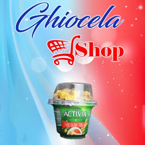 Iaurt Mic Dejun Cu Căpșuni Și Fulgi De Cereale-Activia-168G