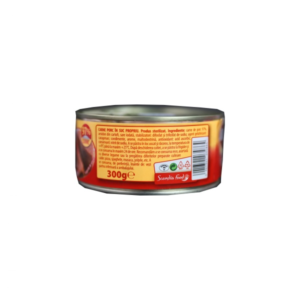 Carne De Porc În Suc Propriu-300 G-Bucegi - imagine 2