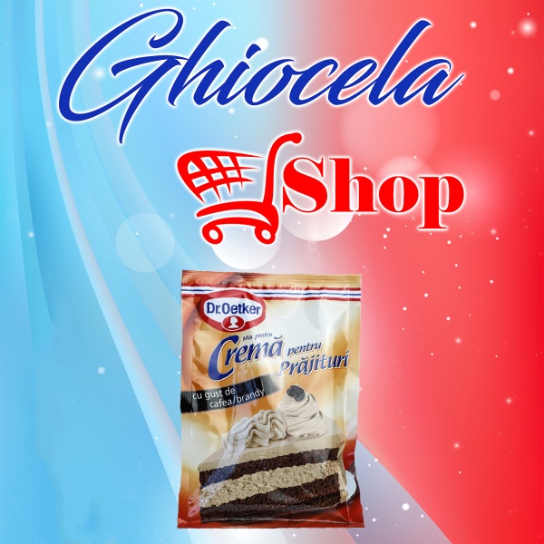 Mix Pentru Cremă Prăjituri Cu Gust De Cafea.Brandy-Dr.Oetker