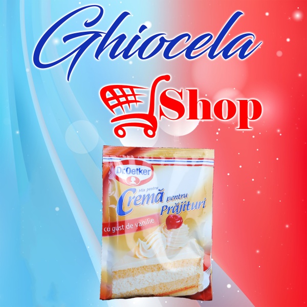 Mix Pentru Cremă Prăjituri Cu Gust De Vanilie-Dr.Oetker