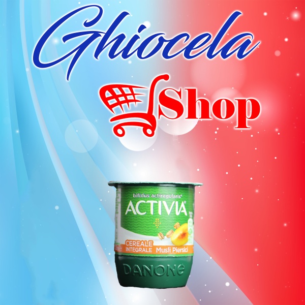Iaurt Cereale Integrale Musli Piersici-Activia-125G