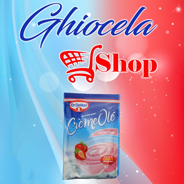 Mix Pentru Desert CremeOle Cu Gust De Căpșiuni -Dr.Oetker