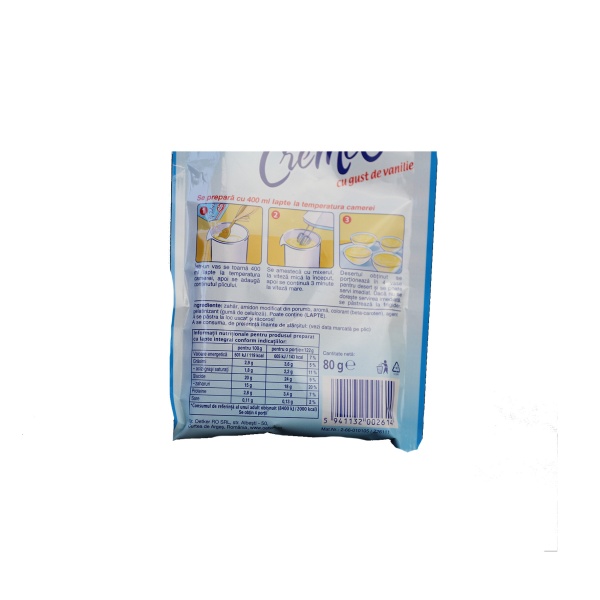 Mix Pentru Desert CremeOle Cu Gust De Vanilie -Dr.Oetker - imagine 2