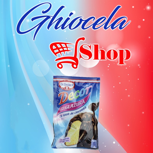Mix Glazură Prăjituri Cu Gust De Ciocolată -Dr.Oetker