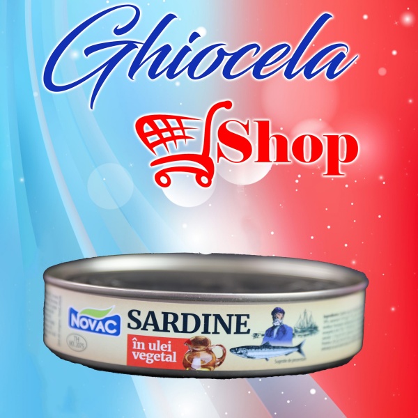 Sardine În Ulei Vegetal-Novac-150G