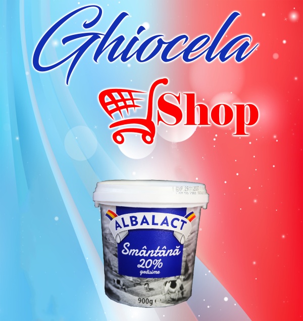 Smântână-900 G-Albalact 20% Grăsime