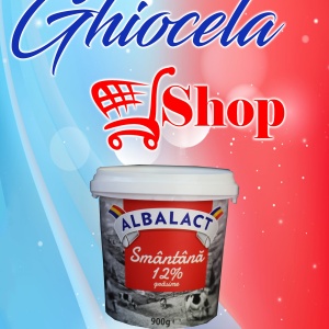 Smântână-900 G-Albalact 12% Grăsime