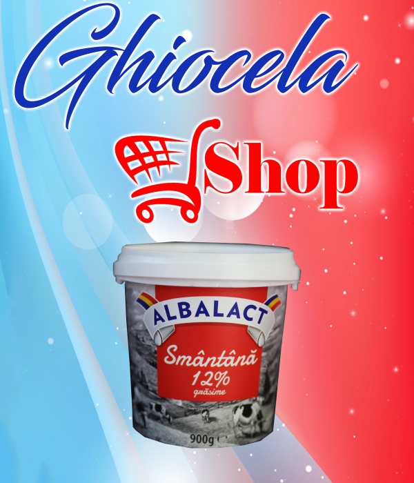 Smântână-900 G-Albalact 12% Grăsime