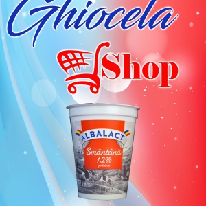 Smântână-400 G-Albalact 12% Grăsime