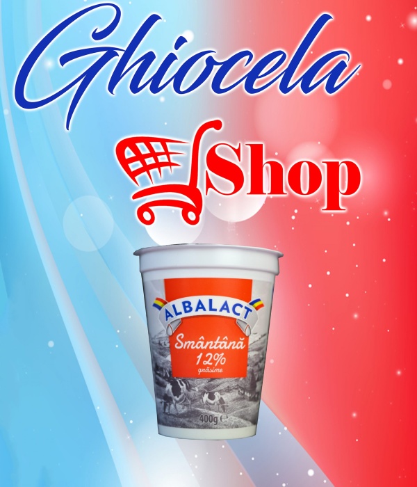 Smântână-400 G-Albalact 12% Grăsime