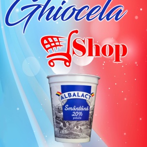 Smântână-400 G-Albalact 20% Grăsime