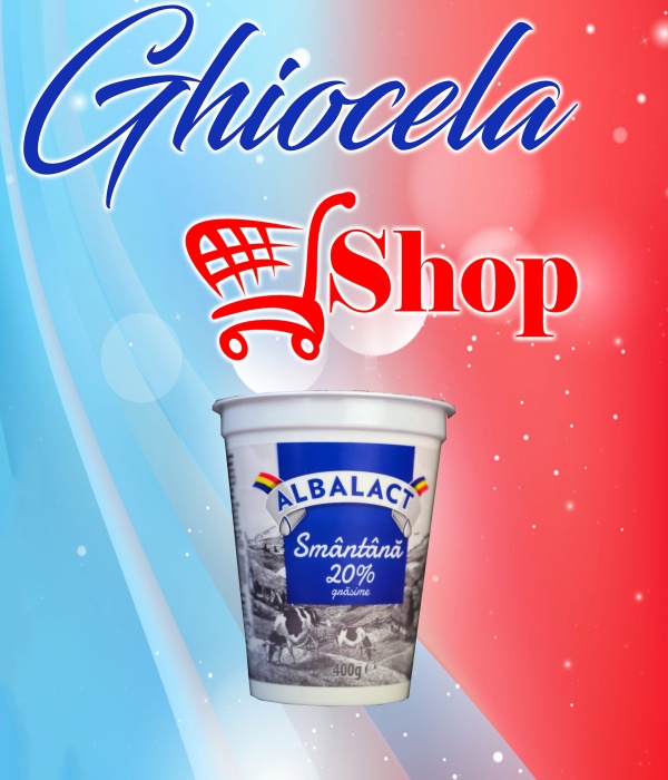 Smântână-400 G-Albalact 20% Grăsime