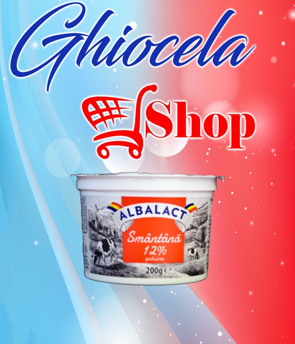 Smântână-200 G-Albalact 12% Grasime
