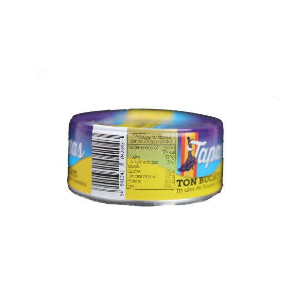 Ton Tapas Bucati În Ulei De Floarea Soarelui-160 G - imagine 2