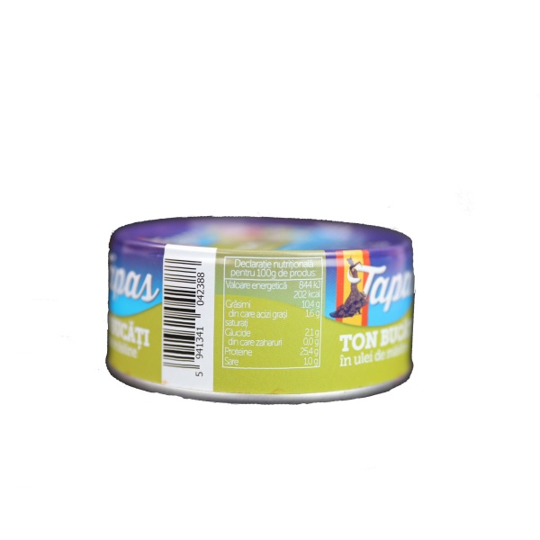 Ton Bucăți În Ulei De Măsline-Tapas-160G - imagine 2