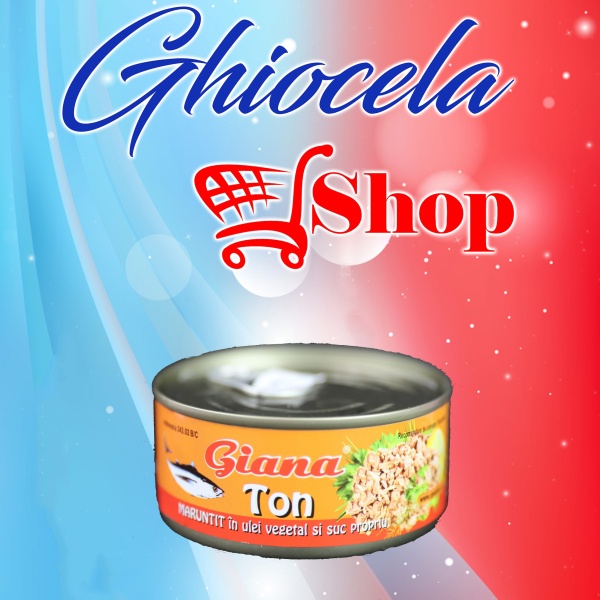Ton Măruntit În Ulei Vegetal Și Suc Propriu-Giana-100G