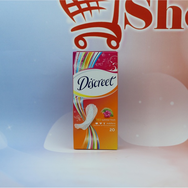 Discreet Deo-Summer Fresh-20 Absorbante - imagine 2