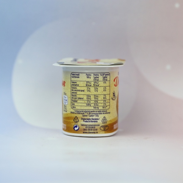 Danone Delicios Cu Biscuiți-125G-2,1% Grăsime - imagine 2