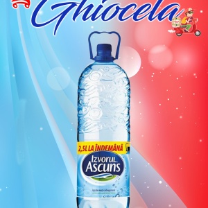 Apă Carbogazoasă-Izvorul Ascuns-2,5L