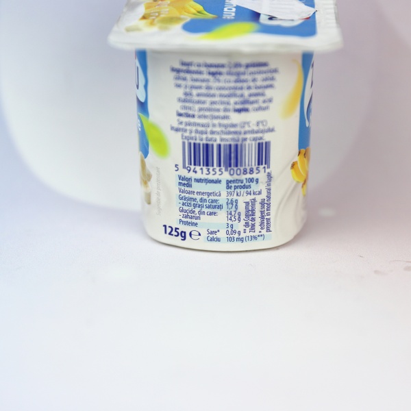ZuZu-Iaurt Cu Banane-125G-2,6% Grăsime - imagine 2