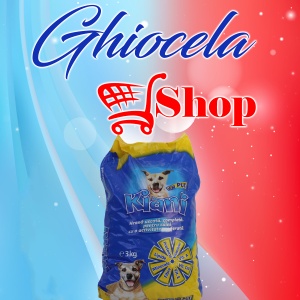 Kiani-Mâncare uscată pentru catei cu gust de pui-3kg.