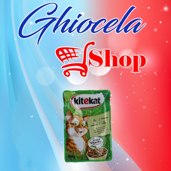 Kitekat-Mâncare umedă pentru pisici cu vitamine-100G