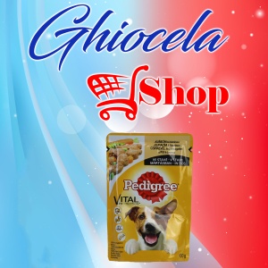 Pedigree-Mâncare umedă pentru caini Junior-Cu legume-100G