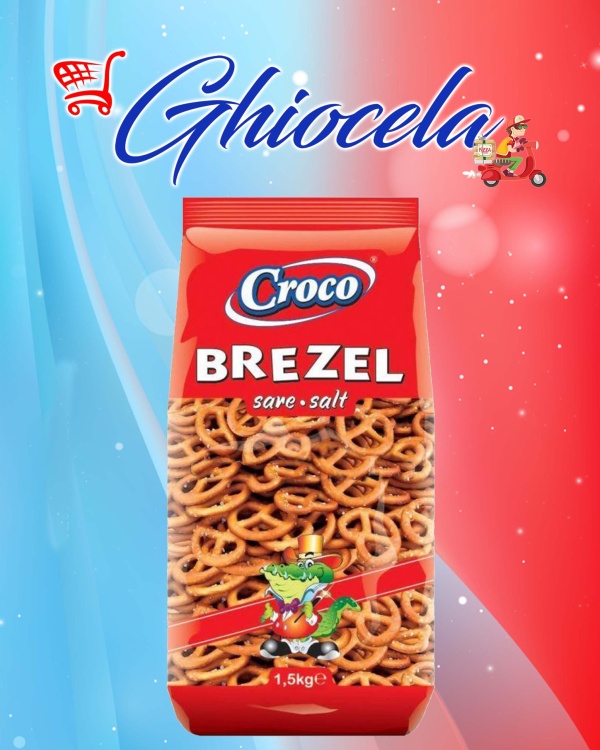 Croco Brezel Crovigi cu sare 1,5Kg.