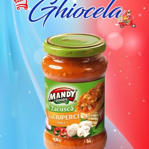 ZACUSCA CU CIUPERCI MANDY  300GR