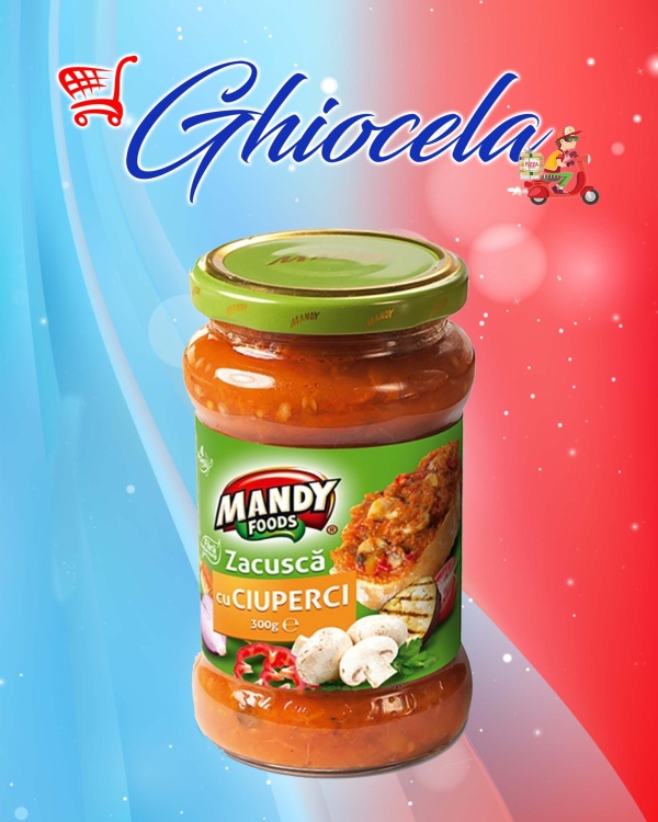 ZACUSCA CU CIUPERCI MANDY  300GR