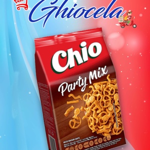 Snacks Chio Party Mix covrigei si biscuiti, 200 g.