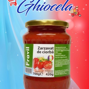 ZARZAVAT CIORBE FRAVIL 720G.