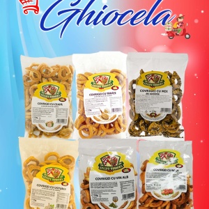 Covrigei Crispy 180g. cu sare