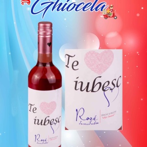 Bauturi Recas Vin Rose, Te Iubesc Mult! Demidulce 12.5% Alcool, 0.75 L