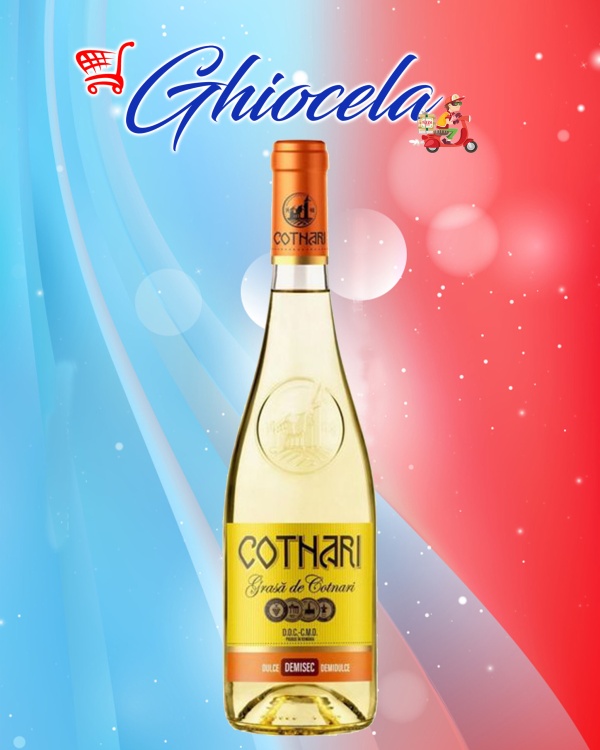 Grasa de Cotnari Vin alb demisec 11.5% alcool 0.75 L
