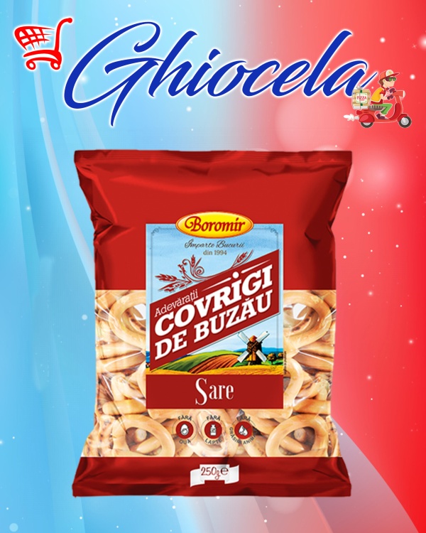 Covrigi de Buzău 250g cu sare