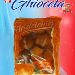 Madeleines Primo 250gr cu crema de caise