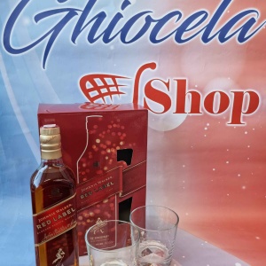 JHONNIE WALKER 700ML. + 2 PAHARE